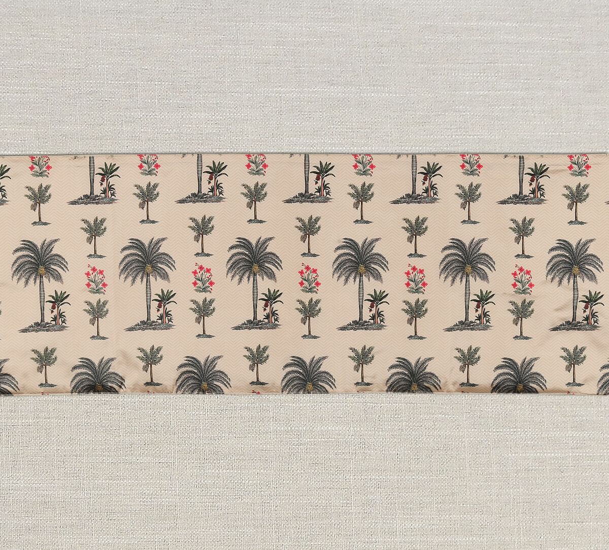 India Circus by Krsnaa Mehta Chevron Palms Bed and Table Runner