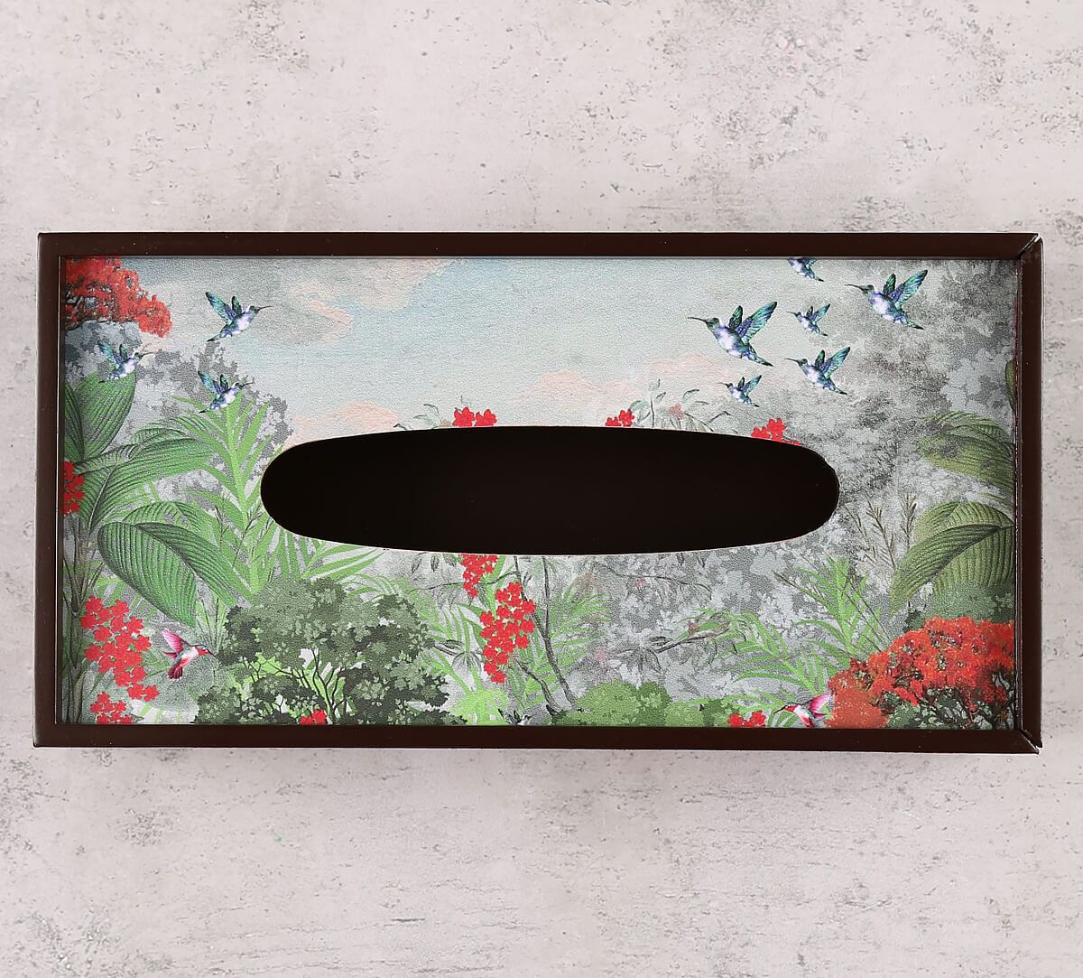 India Circus by Krsnaa Mehta Tropical View Tissue Box Holder