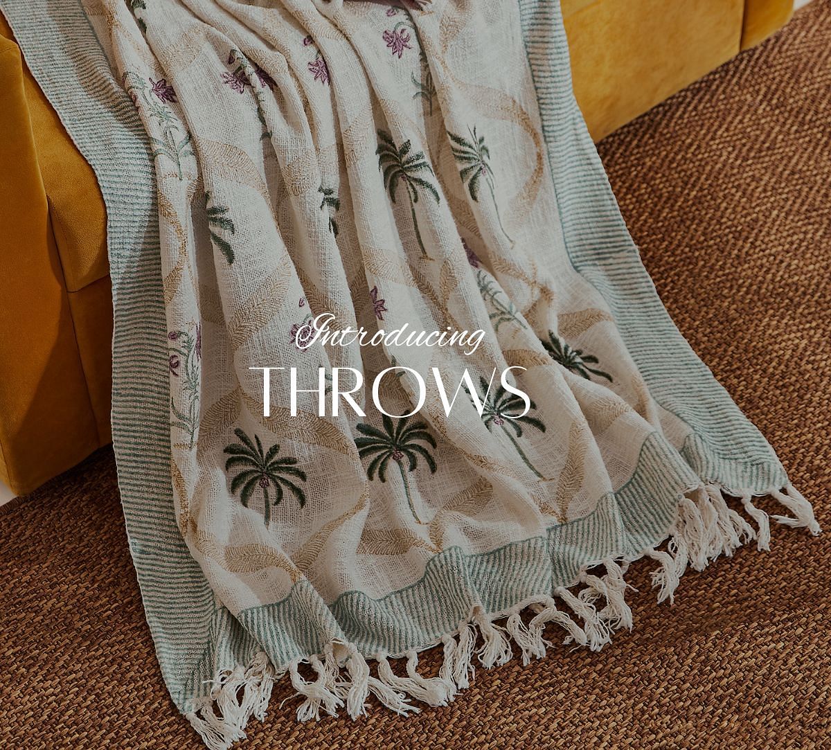 Mosaic Harmony Throw